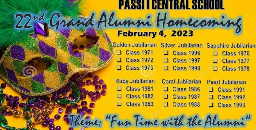 22nd Grand Alumni Homecoming of Passi I Central School