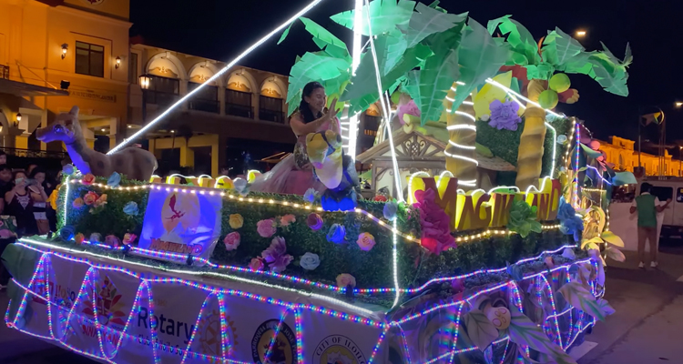 Dinagyang Floats Parade of Lights