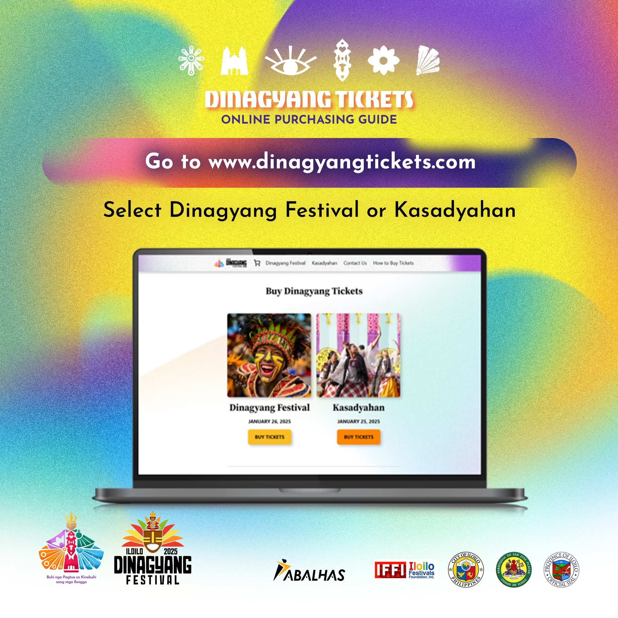 Dinagyang Tickets 1