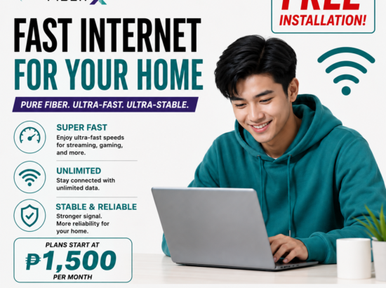 DB TECH Converge Fiber Internet 